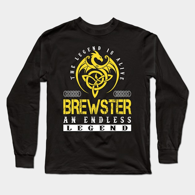 BREWSTER Long Sleeve T-Shirt by tobye